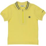Panço Erkek Bebek Triko Yakalı Pike T-Shirt - 6 - 12 Ay - Sarı