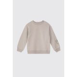 Panço Erkek Bebek Yumuşak Dokulu Taş Sweatshirt - Gri - 5 Yaş