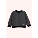 Panço Erkek Bebek Yuvarlak Yaka Antrasit Sweatshirt