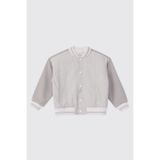 Panço Erkek Çocuk Çıtçıtlı Gri Sweatshirt