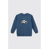 Panço Erkek Çocuk İndigo Sweatshirt