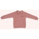 Panço Erkek Çocuk Yakalı Gül Rengi Sweatshirt - Pembe - 5 Yaş