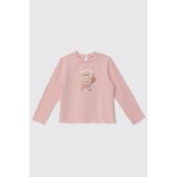 Panço Kız Bebek Açık Pembe Tişört - 2 Yaş