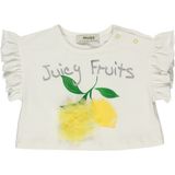 Panço Kız Bebek Baskı Detaylı T-Shirt - 12 - 18 Ay - Bej