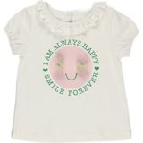 Panço Kız Bebek Baskı Detaylı T-Shirt - 2 Yaş - Bej