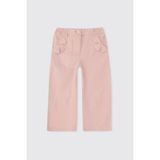 Panço Kız Bebek Çiçek Motifli Pembe Pantolon - 5 Yaş
