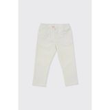 Panço Kız Bebek Düğmeli Pantolon - Beyaz - 12 - 18 Ay