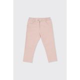 Panço Kız Bebek Düğmeli Pembe Pantolon - 0 - 6 Ay