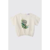 Panço Kız Bebek Ekru Bluz - Bej - 5 Yaş