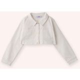 Panço Kız Bebek Ekru Crop Ceket - Bej - 3 Yaş