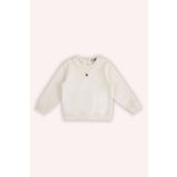 Panço Kız Bebek Ekru Sweatshirt