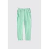 Panço Kız Bebek Mint Pantolon - Yeşil - 7 Yaş