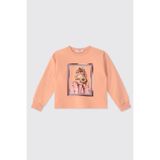 Panço Kız Bebek Pudra Sweatshirt