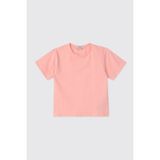 Panço Kız Bebek Somon Tişört - Pembe - 4 Yaş