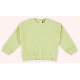 Panço Kız Bebek Sweatshirt - Mat Yeşil - 6 - 12 Ay