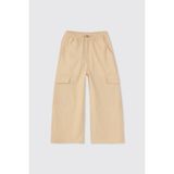 Panço Kız Çocuk Bej Pantolon - 7 Yaş