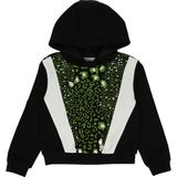 Panço Kız Çocuk Kapüşonlu Sweatshirt - Siyah - 4 Yaş
