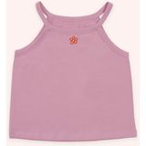 Panço Kız Çocuk Pembe Çiçek Baskılı Atlet - 6 Yaş