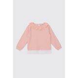 Panço Kız Çocuk Pudra Sweatshirt