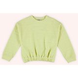 Panço Kız Çocuk Sweatshirt - Mat Yeşil - 4 Yaş