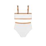 Panço Moeva Kız Çocuk Beyaz Bikini