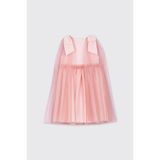 Panço Patachou Kız Çocuk Beyaz Elbise - Pembe - 6 Yaş