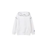 Panço Sweatshirt Erkek Çocuk Kapüşonlu Sweatshirt Mavi Beyaz
