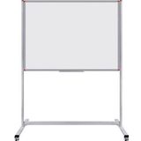 Panda 120 x 120 Cm Çelik Emaye Yüzey Sabit Ayaklı Tekerlekli Yazı Tahtası Beyaz