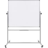 Panda 120 x 140 Cm - 360° Dönerli Ayaklı Çift Taraflı Tekerlekli Mobil Yazı Tahtası - Pan302