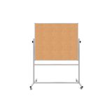 Panda 120 x 140 CM Çift Taraflı 360 Dönerli Tekerlekli Mobil Mantar Pano - pan177