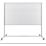 Panda 120 x 200 cm Yazı Tahtası Tek Taraflı Tekerlekli Ayaklı Alüminyum Çerçeveli