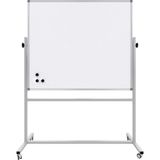 Panda 120X140 Beyaz Tekerlekli Ayaklı Çift Taraflı Manyetik Yazı Tahtası 1 Adet