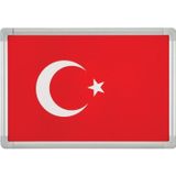 Panda 35x50 Türk Bayrağı Alüminyum Pan429
