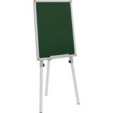 Panda 40X55 cm Eko Serisi Teleskopik Ayaklı Yazı Tahtası YEŞİL-PAN012Y - 3BP-Yeşil - 1 Adet