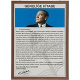 panda 50x70 gençliğe hitabe mdf çerçeveli pan410 - Yok