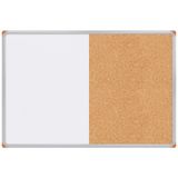 Panda 60 x 90 CM Yarısı Mantar Yarısı Yazı Tahtası Çift Foksiyonlu - pan283