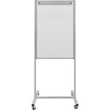 Panda 65 x 100 Cm Sabit Tek Taraflı Ayaklı Yazı Tahtası ( Flipcartlı ) Tekerlekli - Pan240