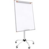 Panda 70 x 100 cm Beyaz Laminant 5 Tekerlekli Yıldız Ayaklı Yazı Tahtası 1 Adet 245 - 1BW-Beyaz
