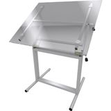 Panda 70 x 100 cm Profesyonel Çizim Masası Ayaklı - Gri - 1 Adet