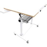Panda 70 x 100 cm Tekerlekli Profesyonel Çizim Masası Sepetli 906 - Gri - 1 Adet