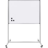 Panda 90 x 120 Tekerlekli Ayaklı Mıknatıslı Tek Taraflı Beyaz Yazı Tahtası