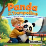 Panda and the trampoline
