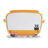Panda Animasyonlu Otobüs Yazı Tahtası Ahşap 23X33 - Çok Renkli