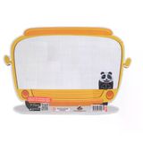 Panda Animasyonlu Otobüs Yazı Tahtası Ahşap 23X33