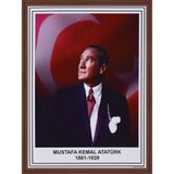 Panda ATATÜRK PORTRESİ (MDF Çerçeve) - 35x50cm