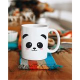 Panda Baskılı Kupa Bardak - 001-Renkli