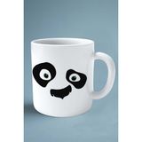 Panda Baskılı Kupa Bardak Çift Taraflı Kişiye Özel Model 10