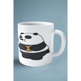 Panda Baskılı Kupa Bardak Çift Taraflı Kişiye Özel Model 9