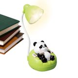 Panda Başucu Lambası,Panda Başucu Lambası 3 Işık Modu, Kısılabilir, Şarj