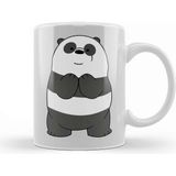 Panda Bear Kupa Bardak Porselen - 1 Adet - 330 ml - Beyaz